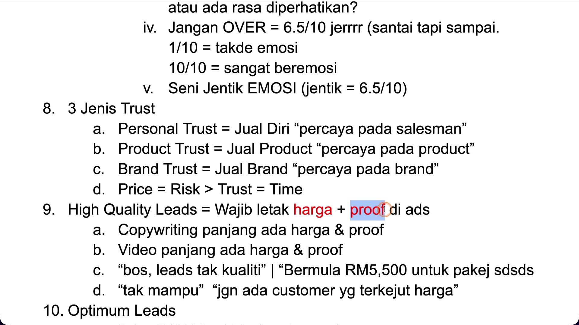 Paparan rakaman pada 00:10:18