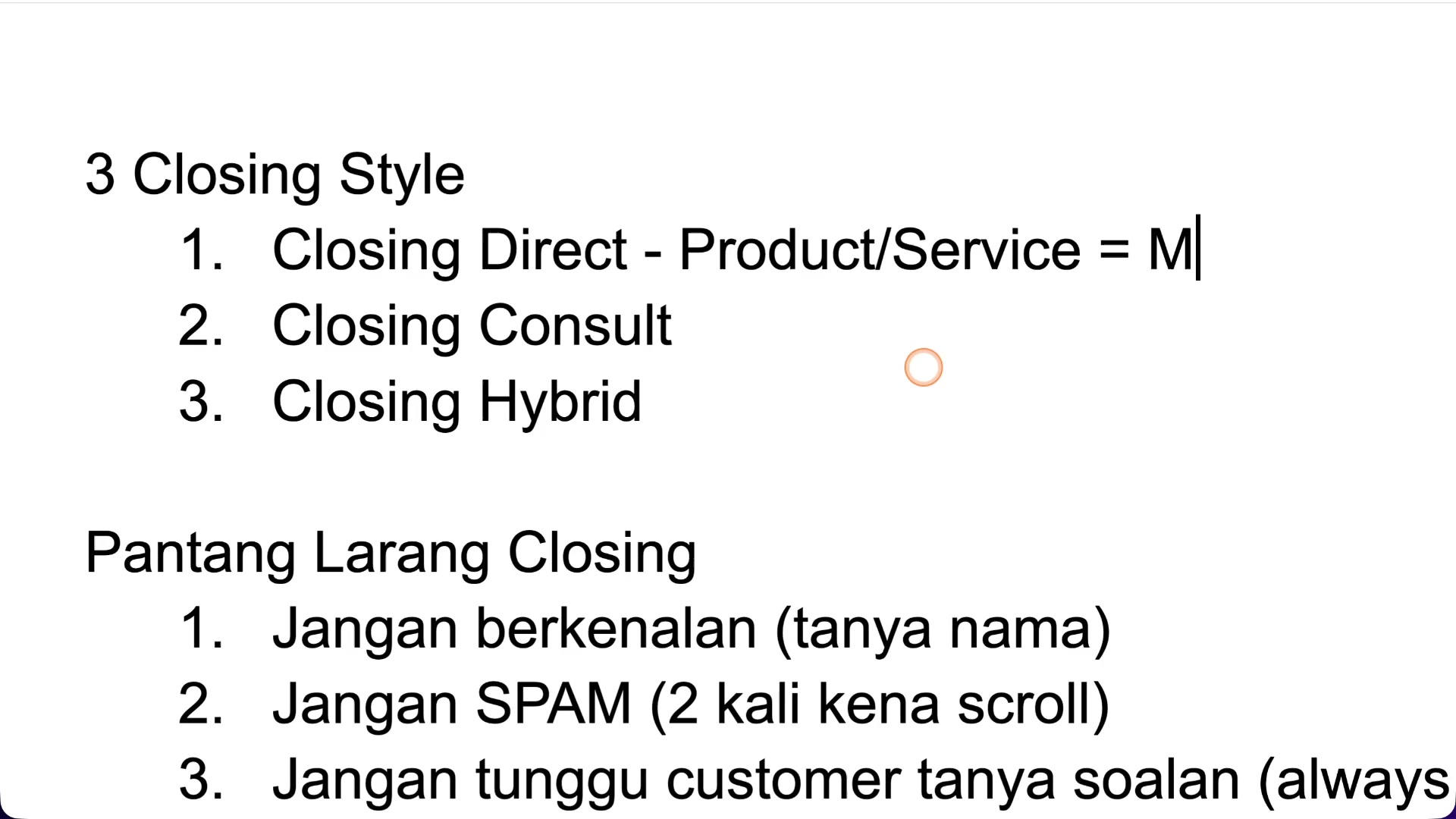 Paparan rakaman pada 00:00:21