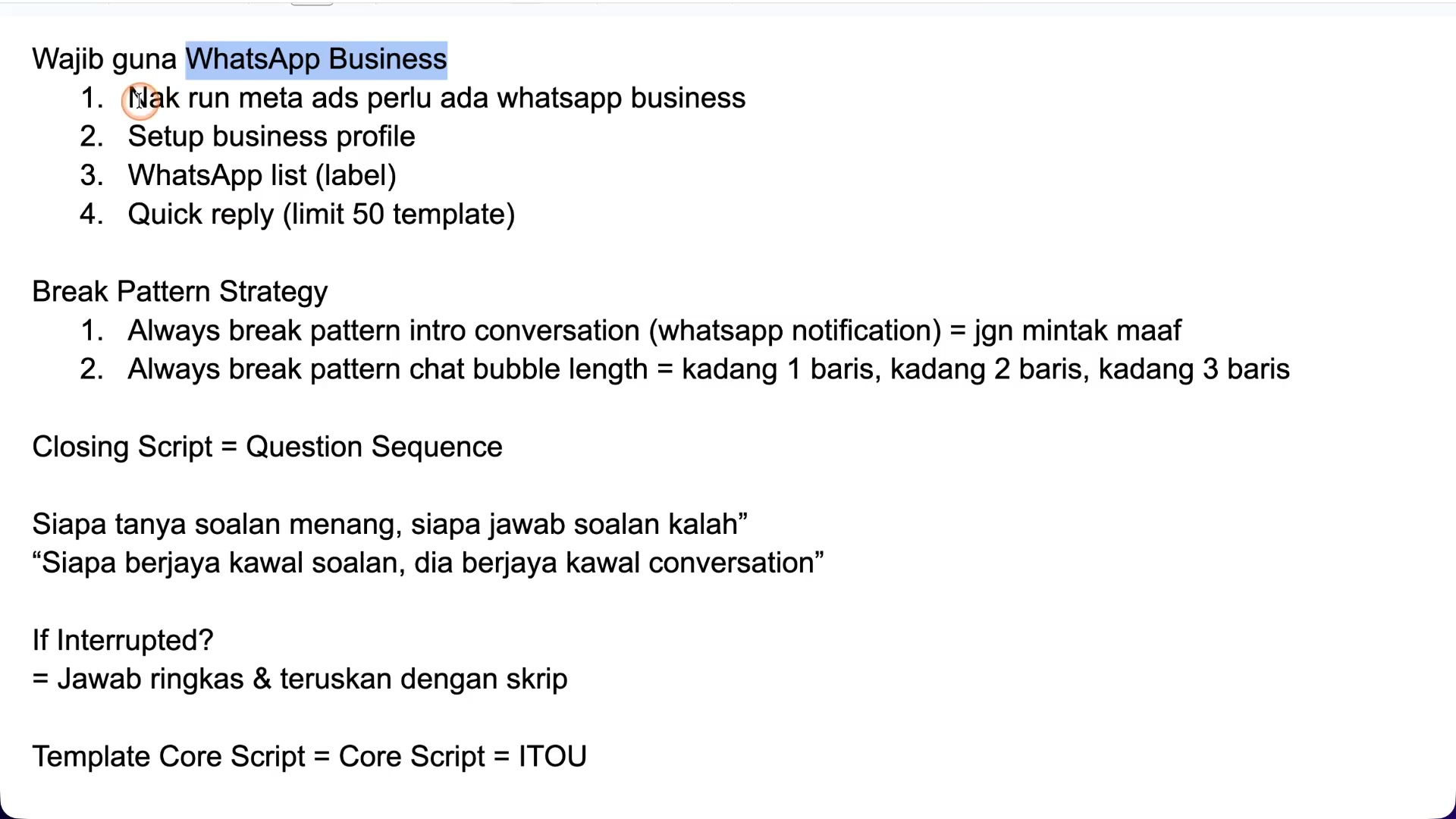 Paparan rakaman pada 00:00:30