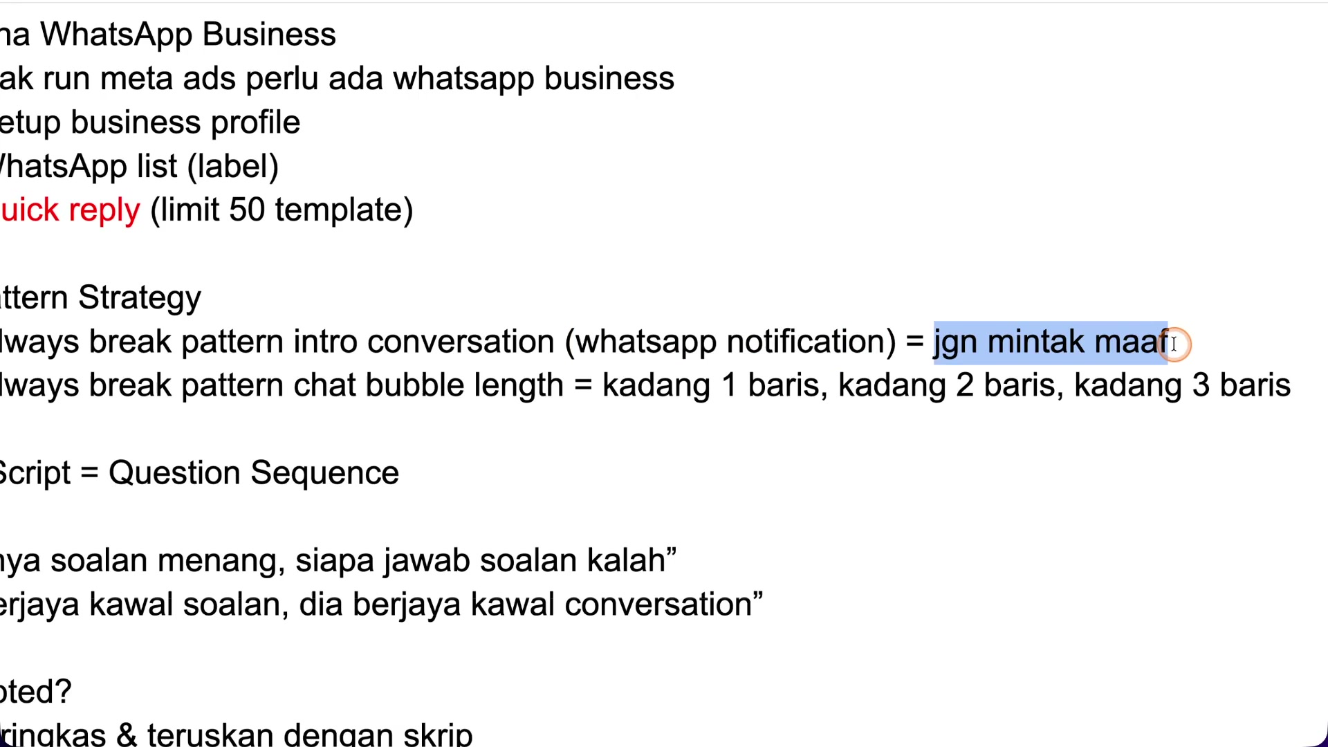 Paparan rakaman pada 00:03:12