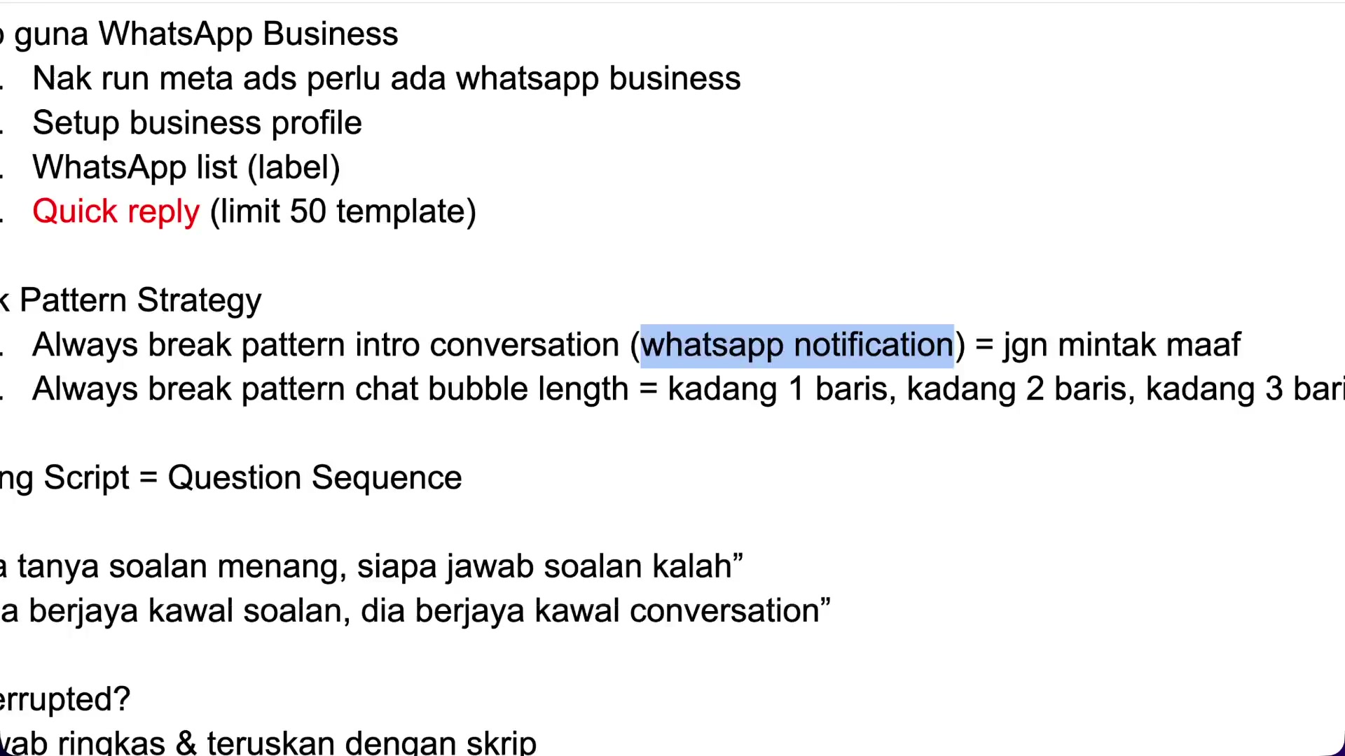 Paparan rakaman pada 00:03:21