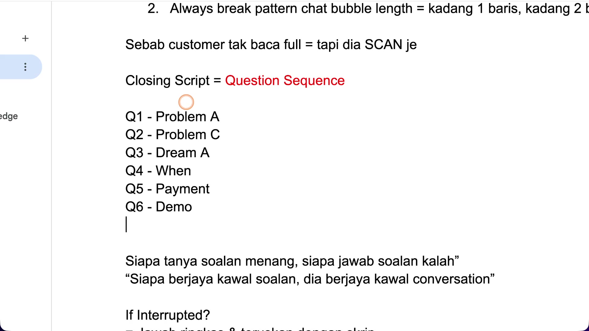Paparan rakaman pada 00:07:15