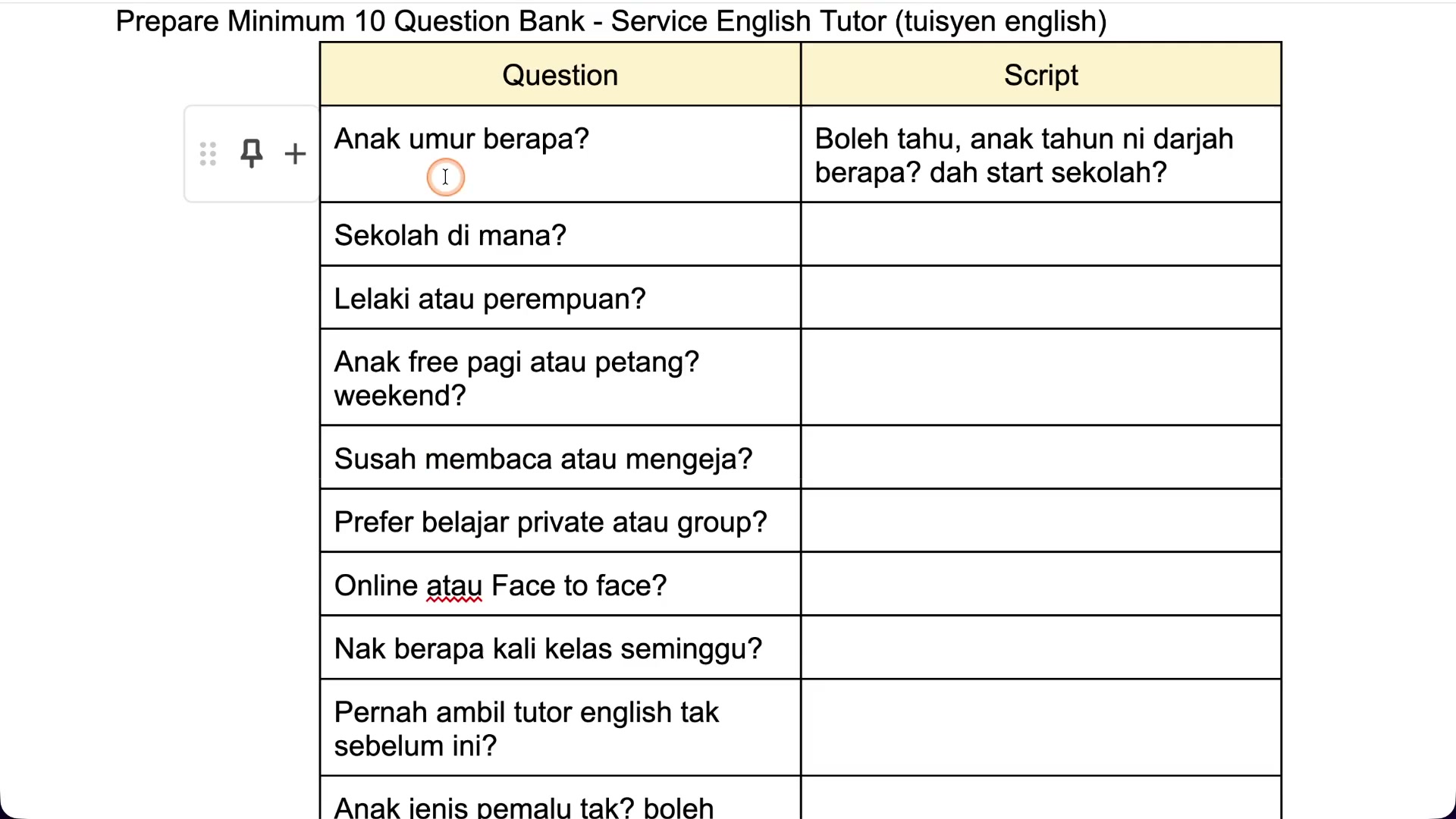 Paparan rakaman pada 00:05:24
