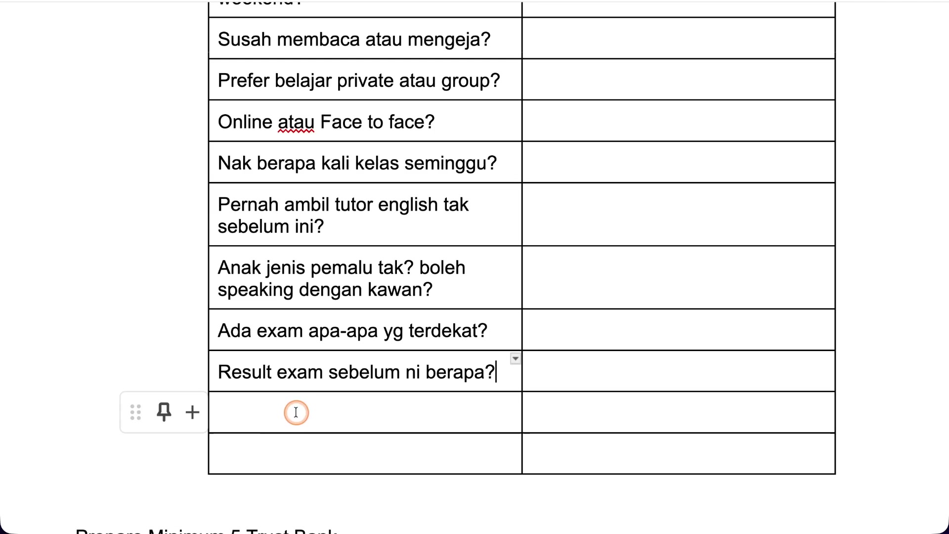 Paparan rakaman pada 00:05:33