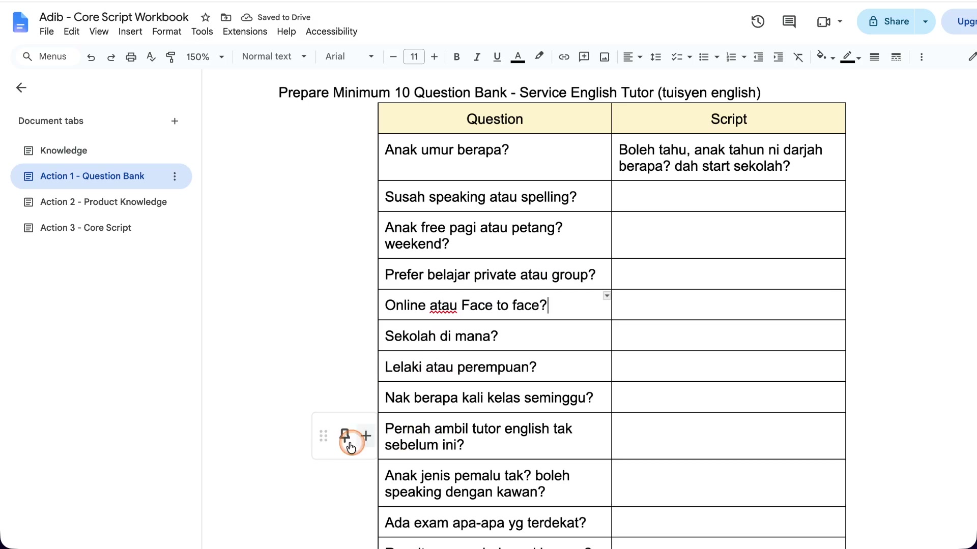 Paparan rakaman pada 00:07:45