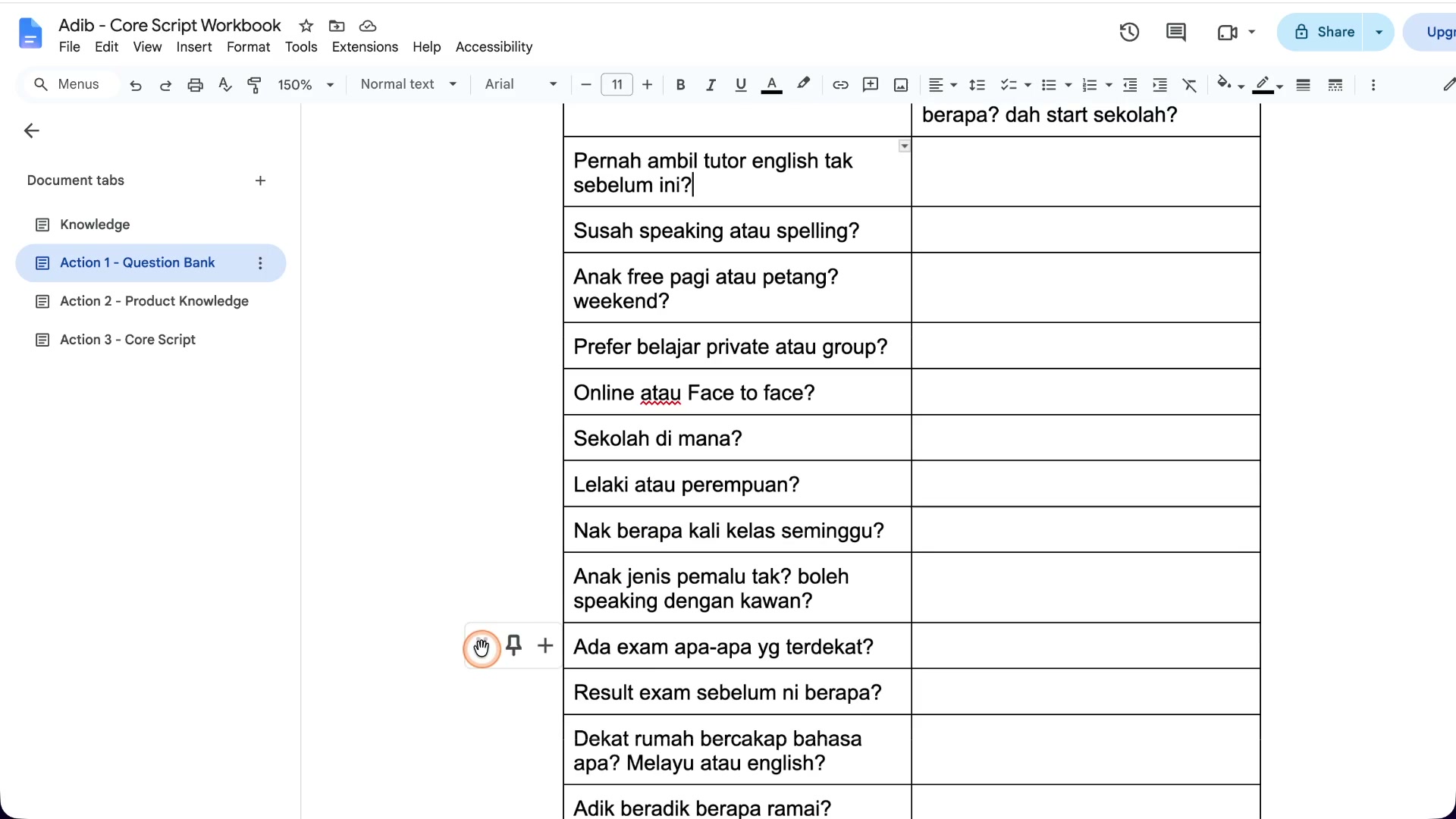 Paparan rakaman pada 00:07:57