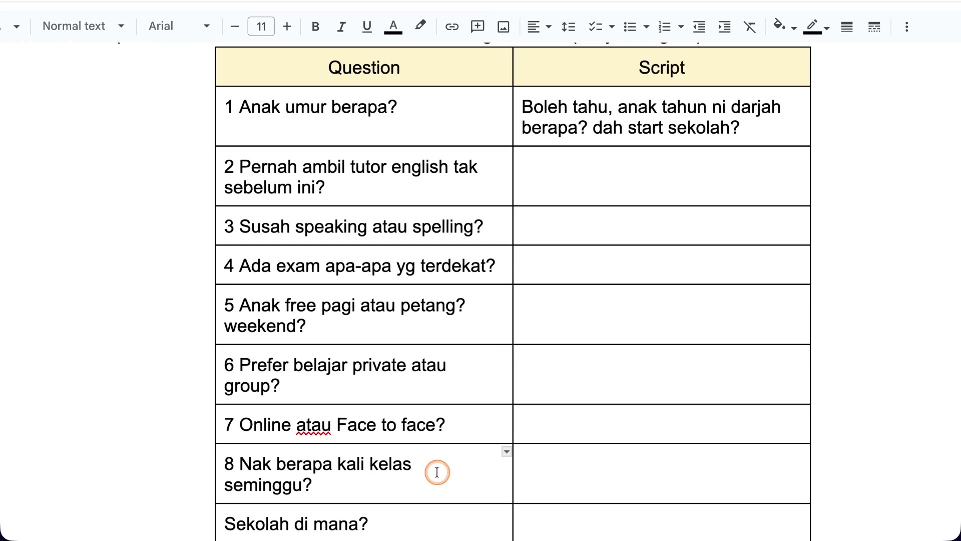 Paparan rakaman pada 00:10:42
