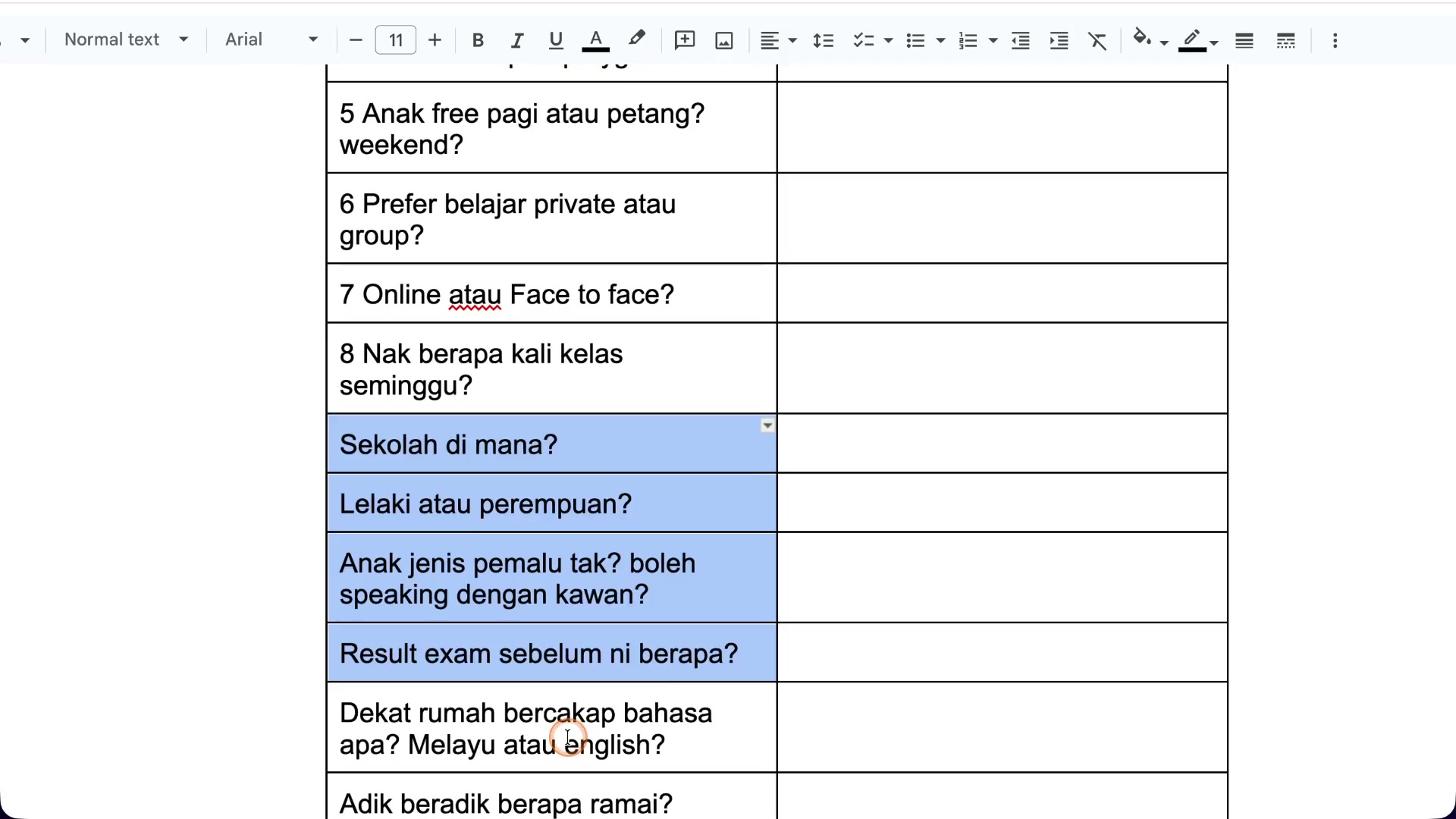 Paparan rakaman pada 00:10:45