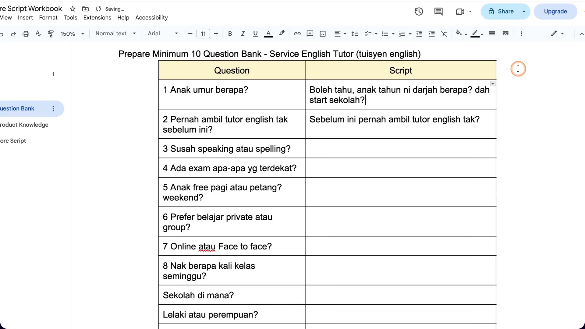 Paparan rakaman pada 00:11:15