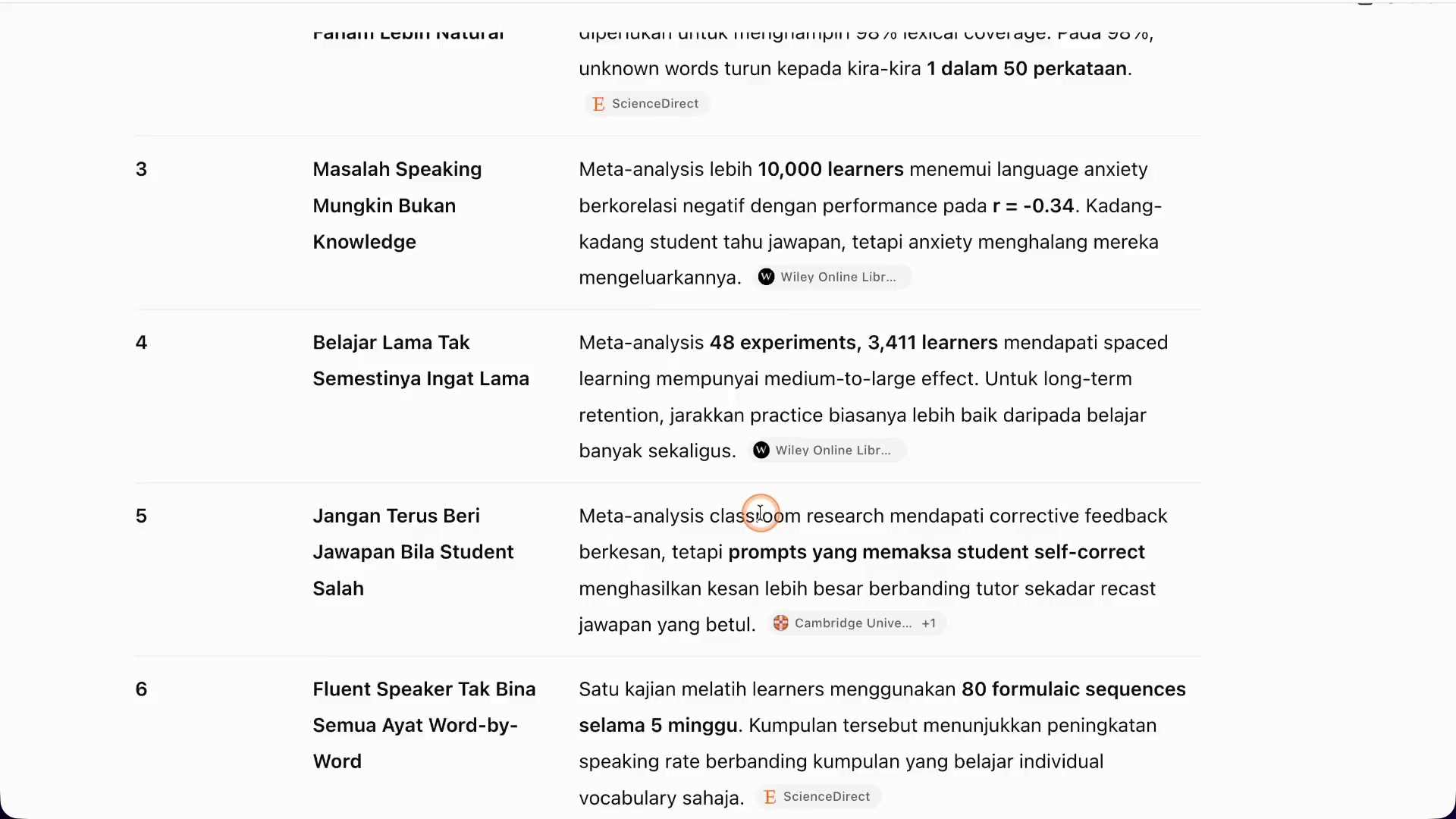 Paparan rakaman pada 00:06:57