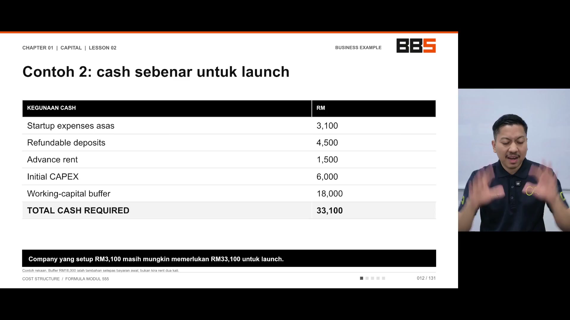 Paparan rakaman pada 00:04:18