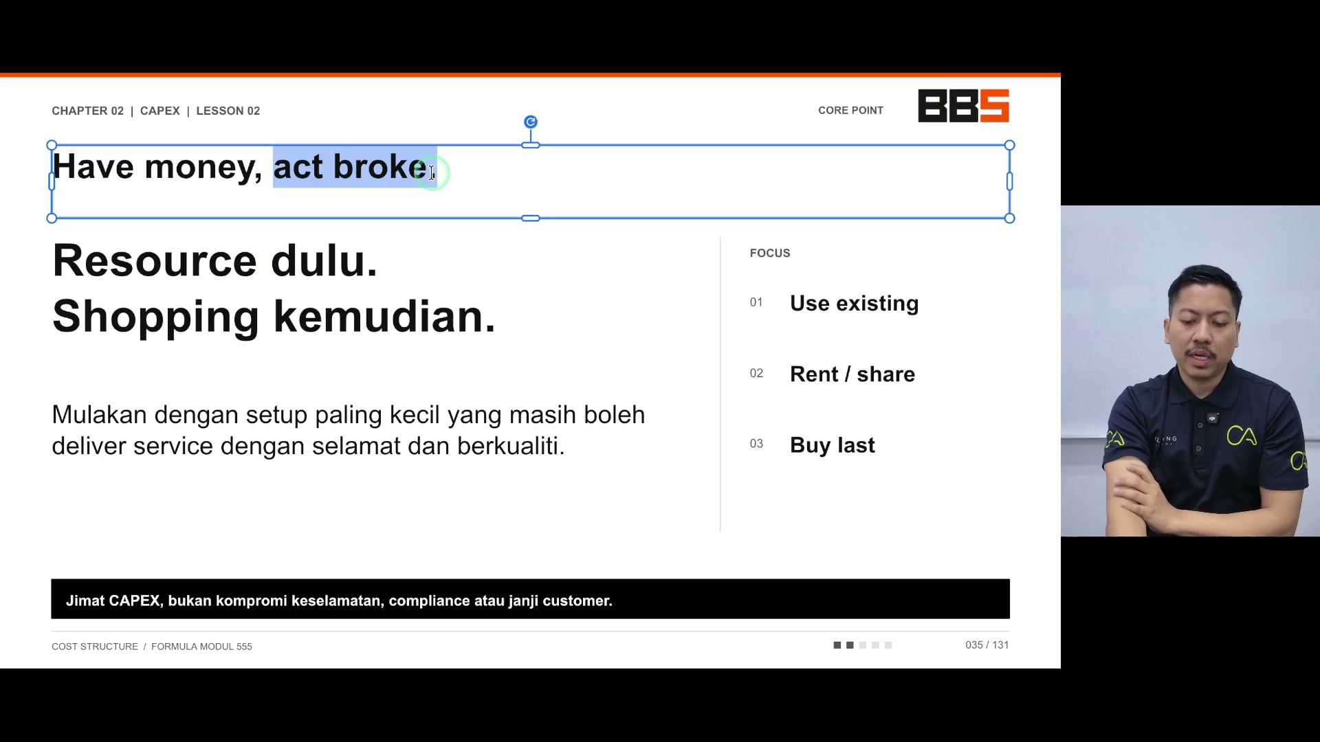 Paparan rakaman pada 00:00:27