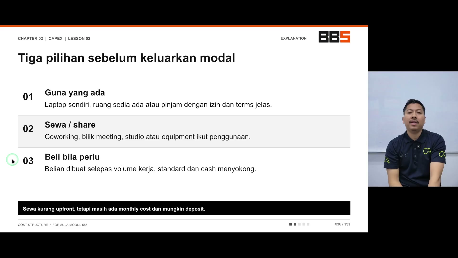 Paparan rakaman pada 00:02:51