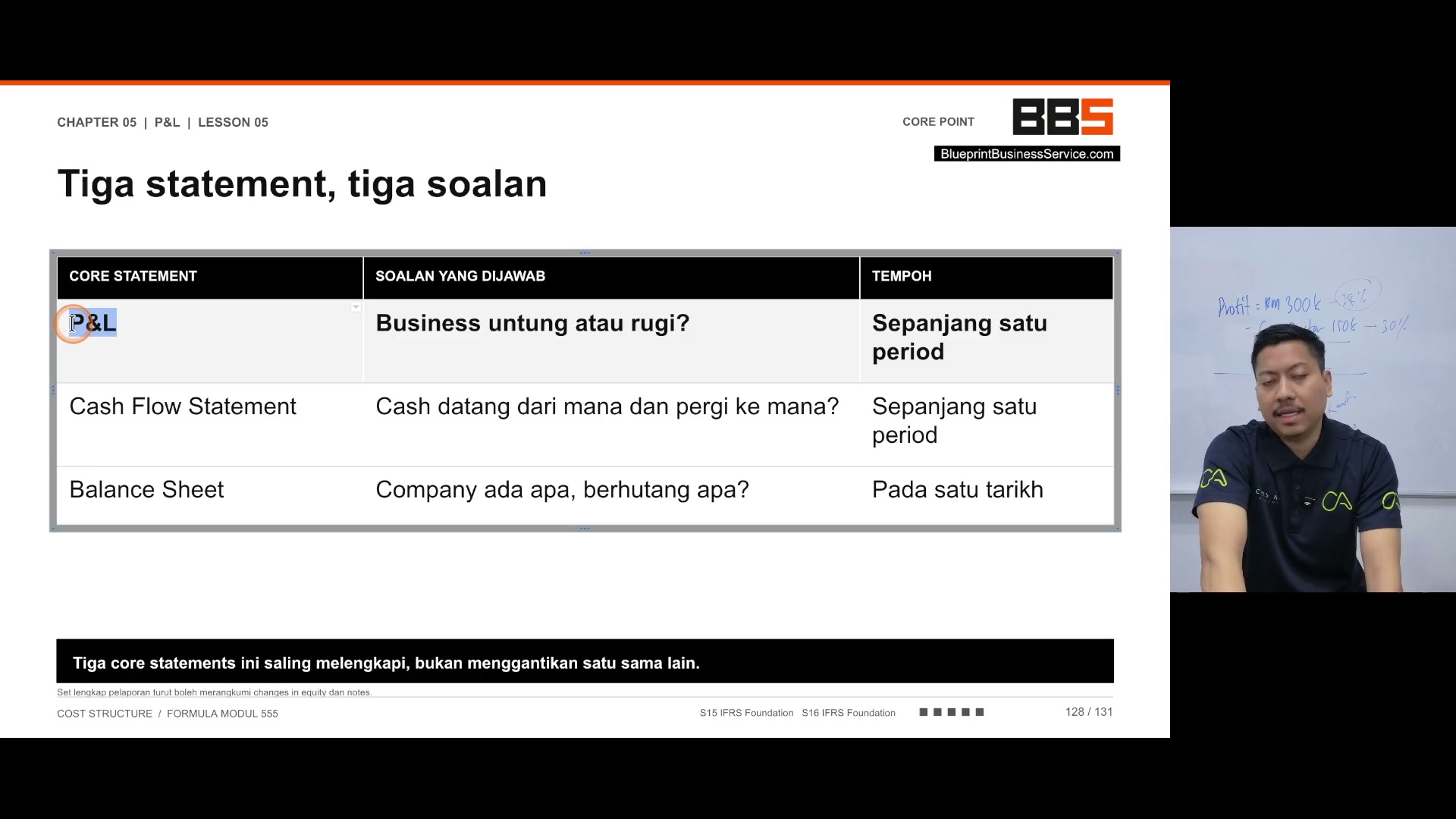 Paparan rakaman pada 00:00:18