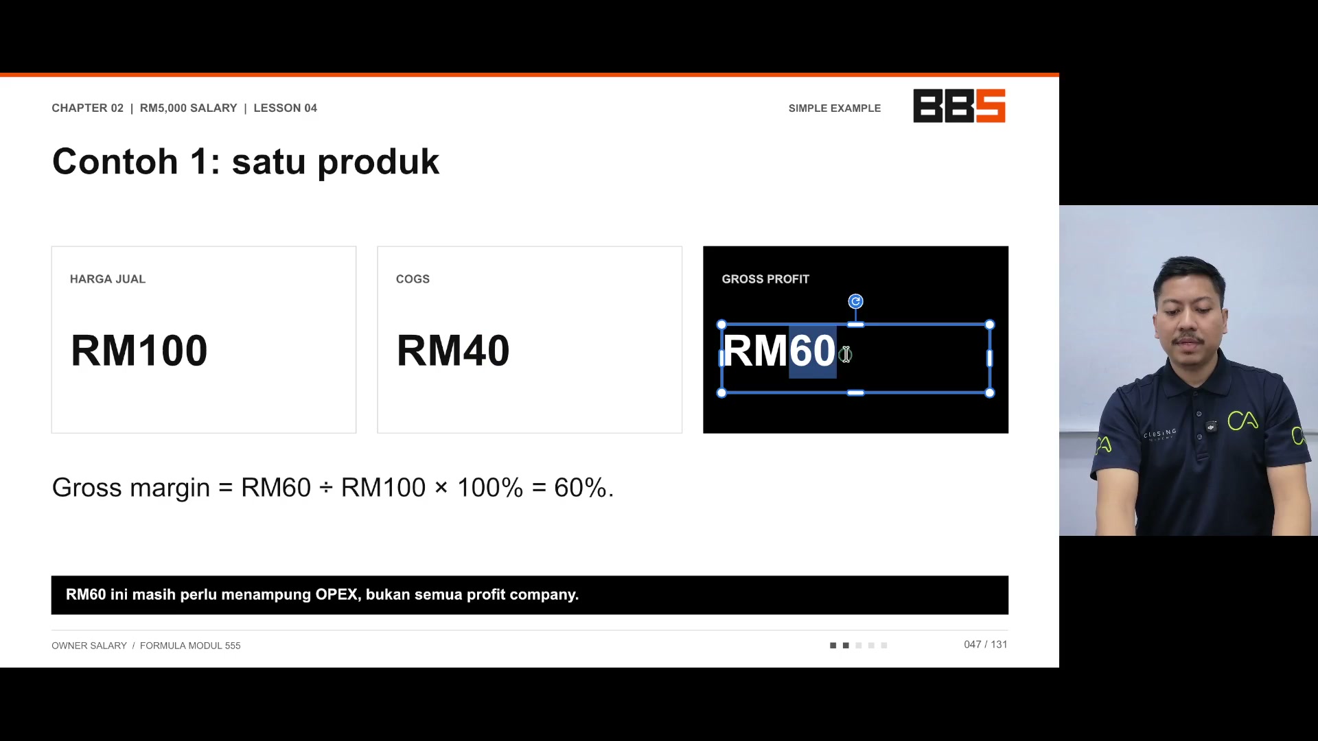 Paparan rakaman pada 00:01:27