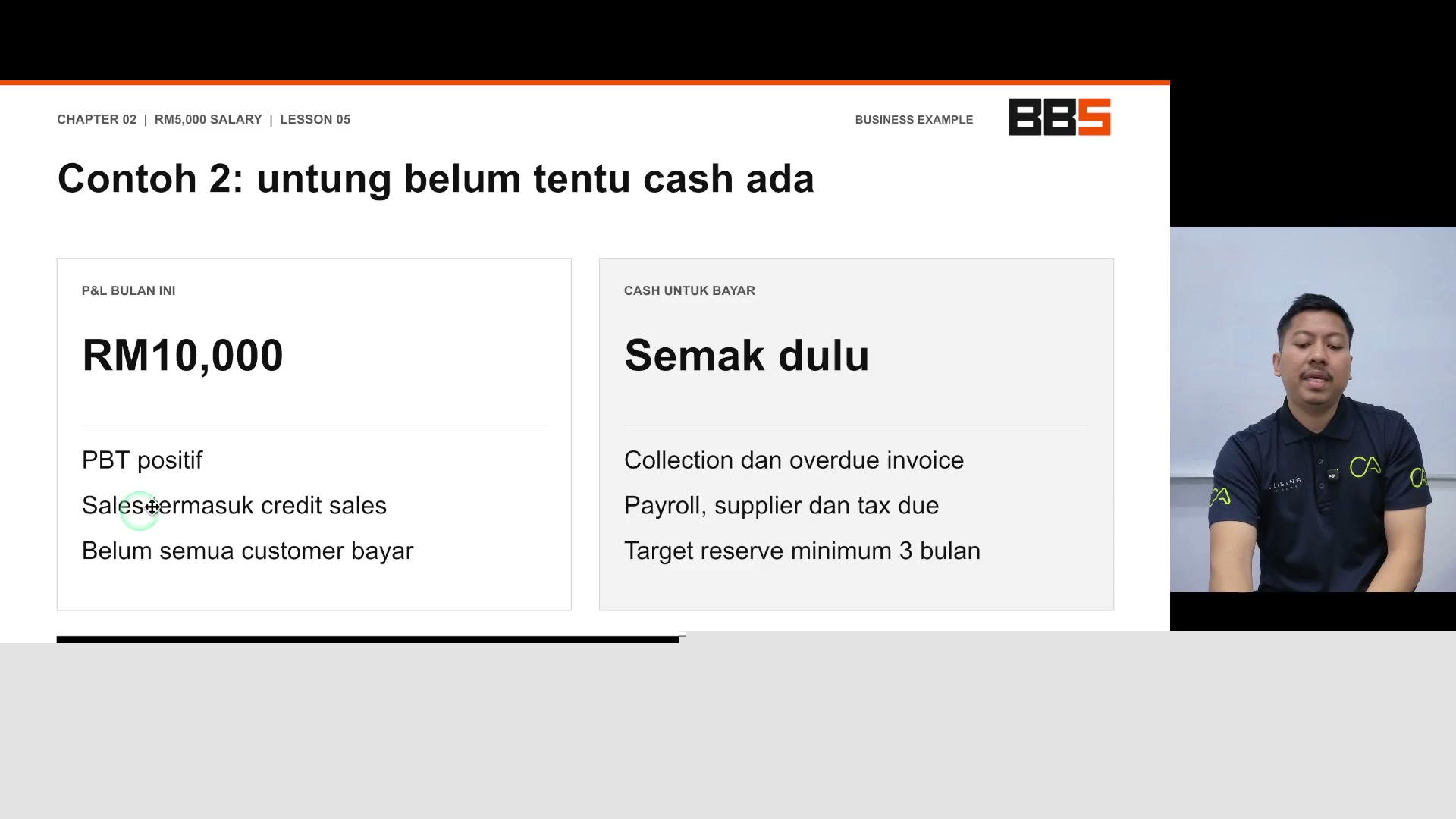 Paparan rakaman pada 00:02:33