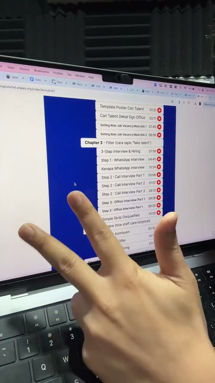 Paparan rakaman pada 00:49:31