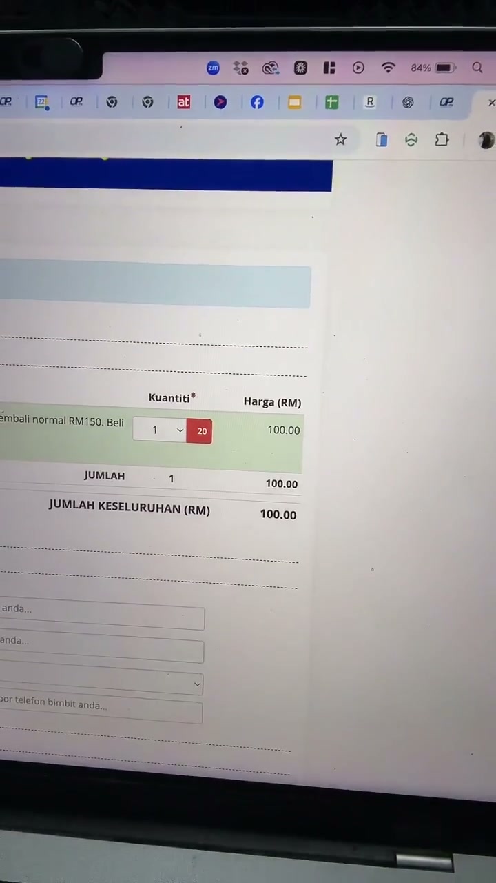 Paparan rakaman pada 00:57:09