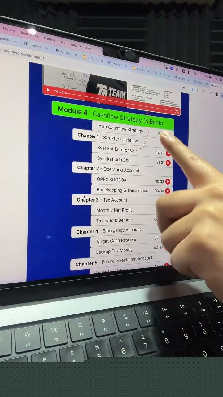 Paparan rakaman pada 00:52:18