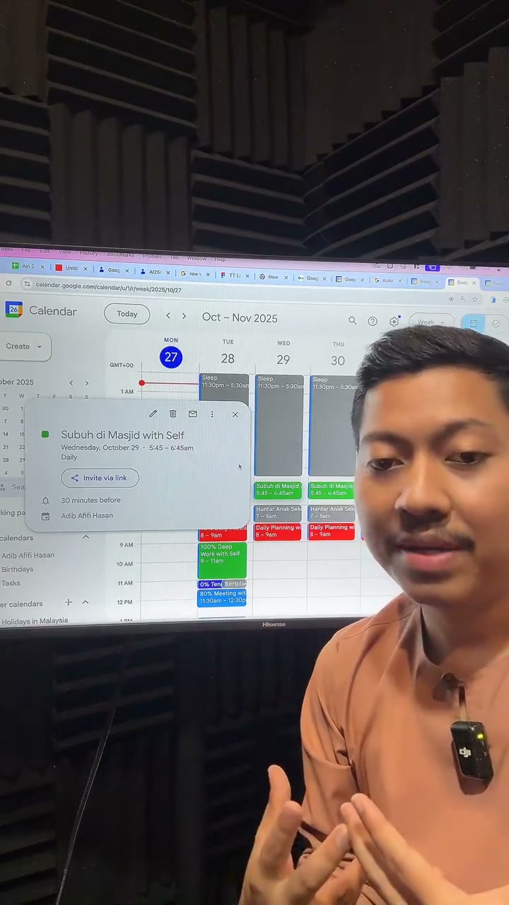 Paparan rakaman pada 00:52:20