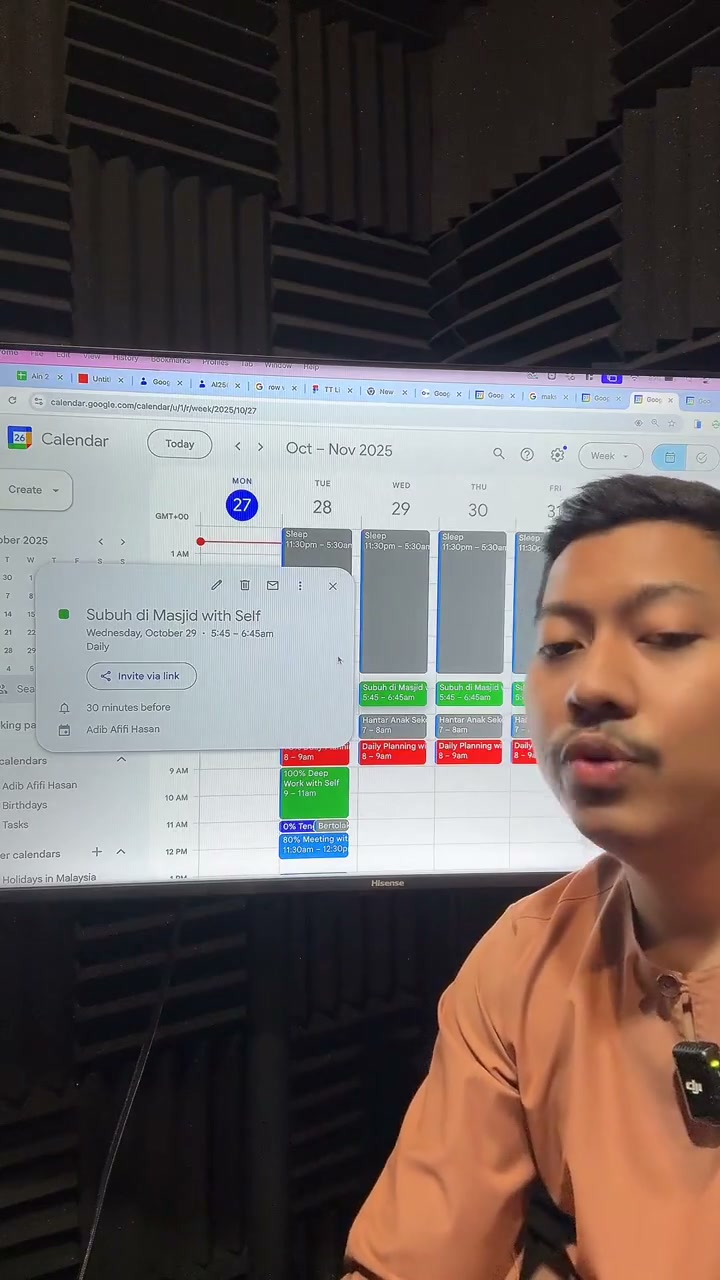 Paparan rakaman pada 00:52:23