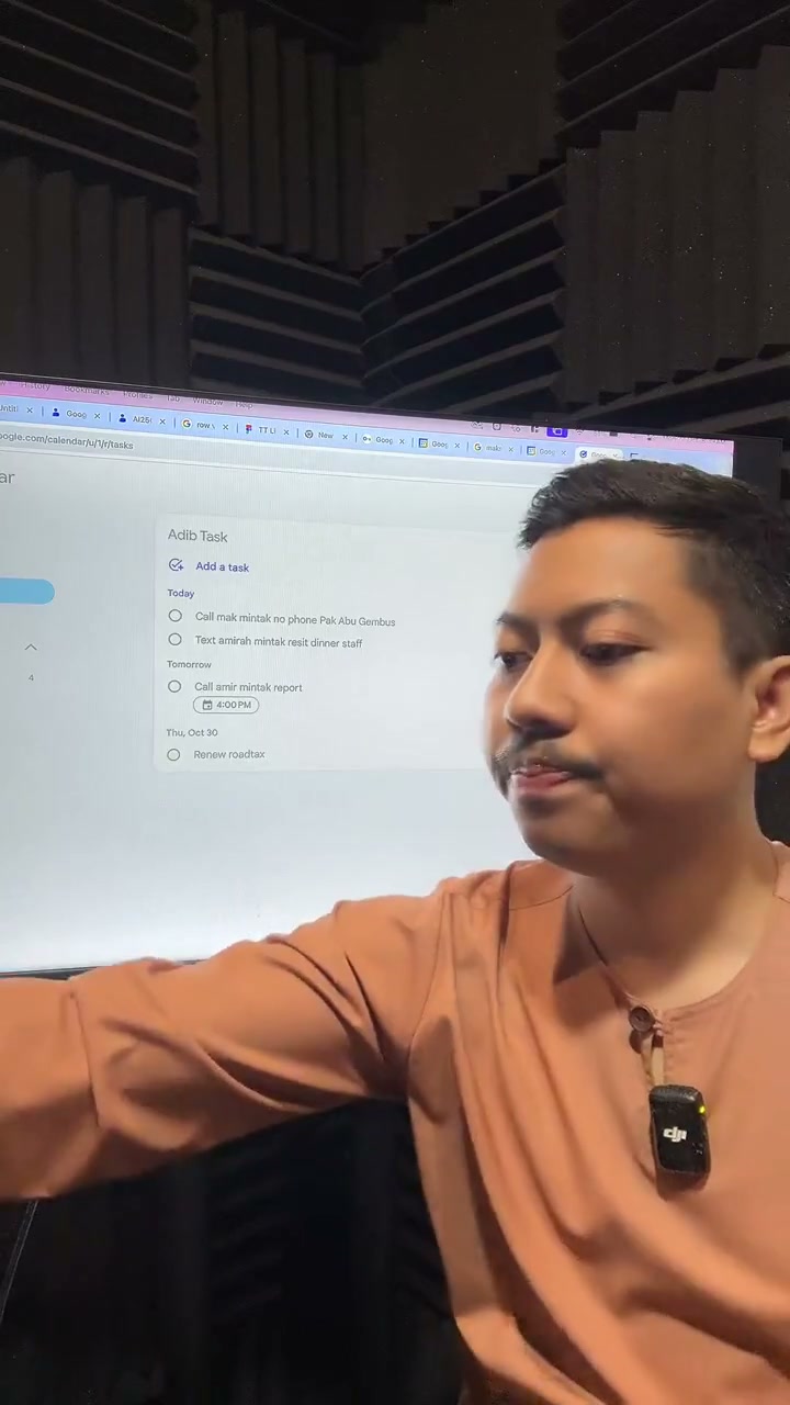 Paparan rakaman pada 00:58:00
