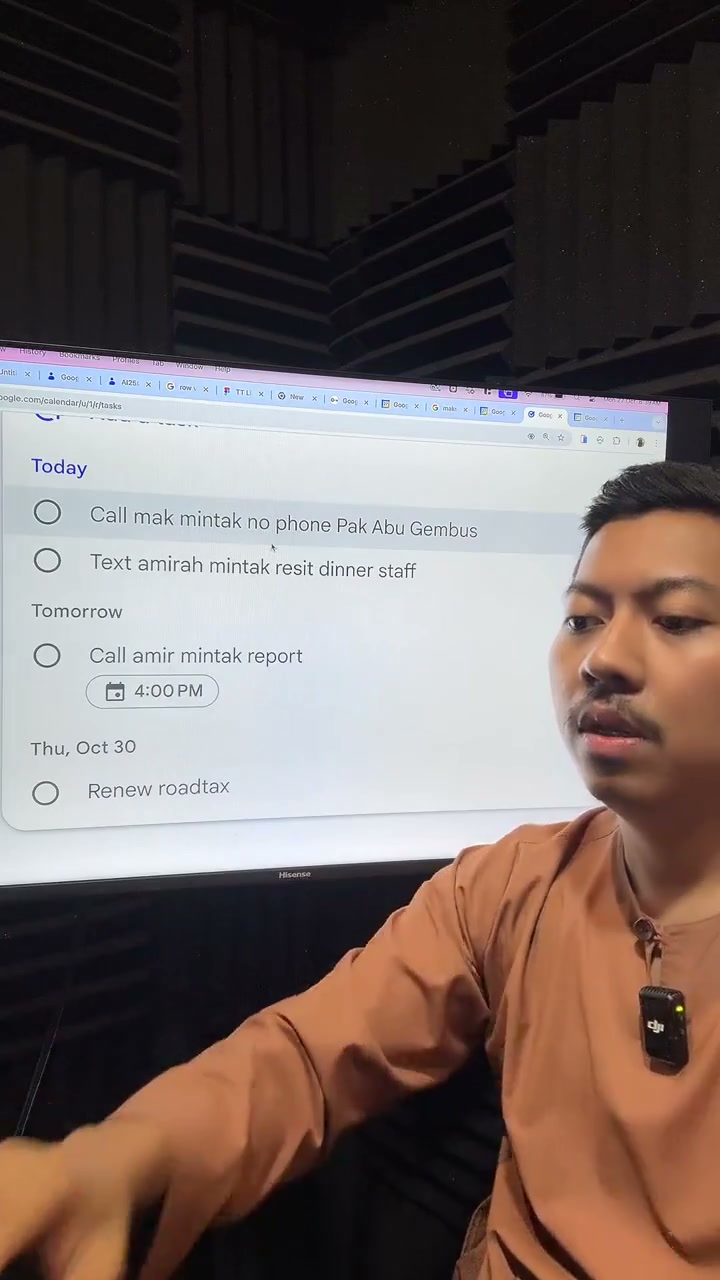 Paparan rakaman pada 00:58:15