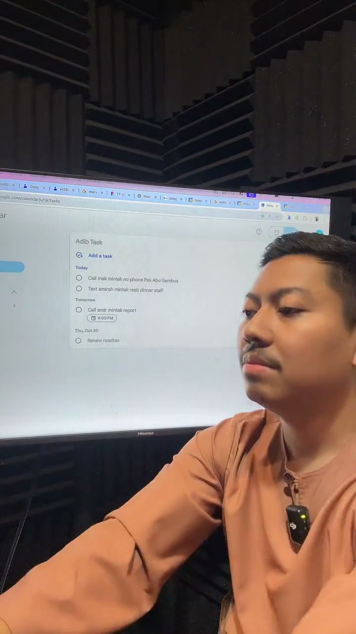 Paparan rakaman pada 00:58:57