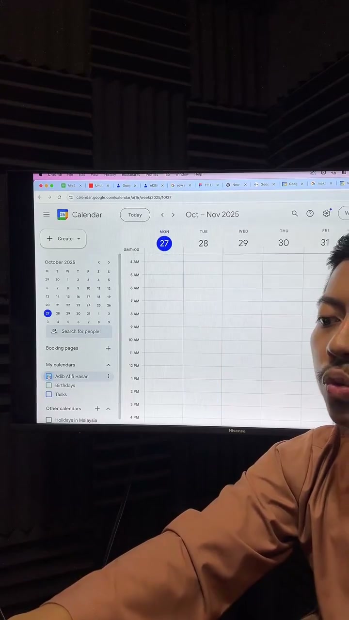 Paparan rakaman pada 01:00:03