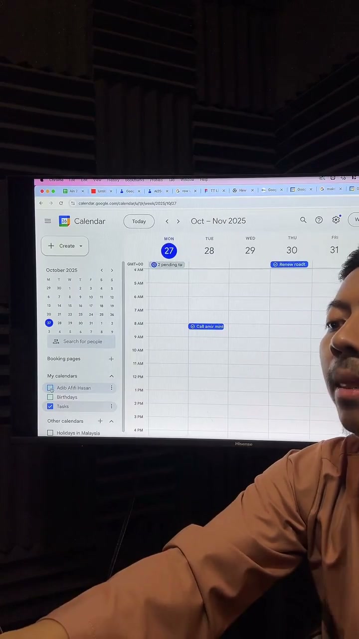 Paparan rakaman pada 01:00:15