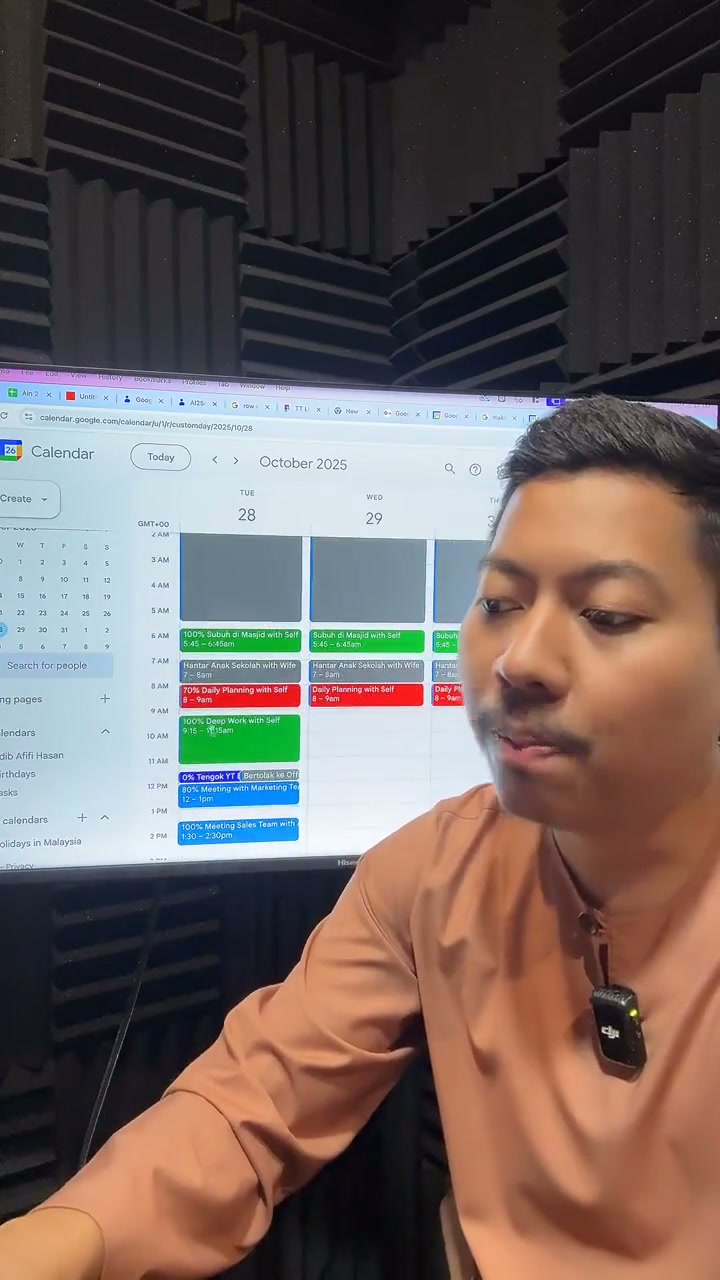 Paparan rakaman pada 01:07:33