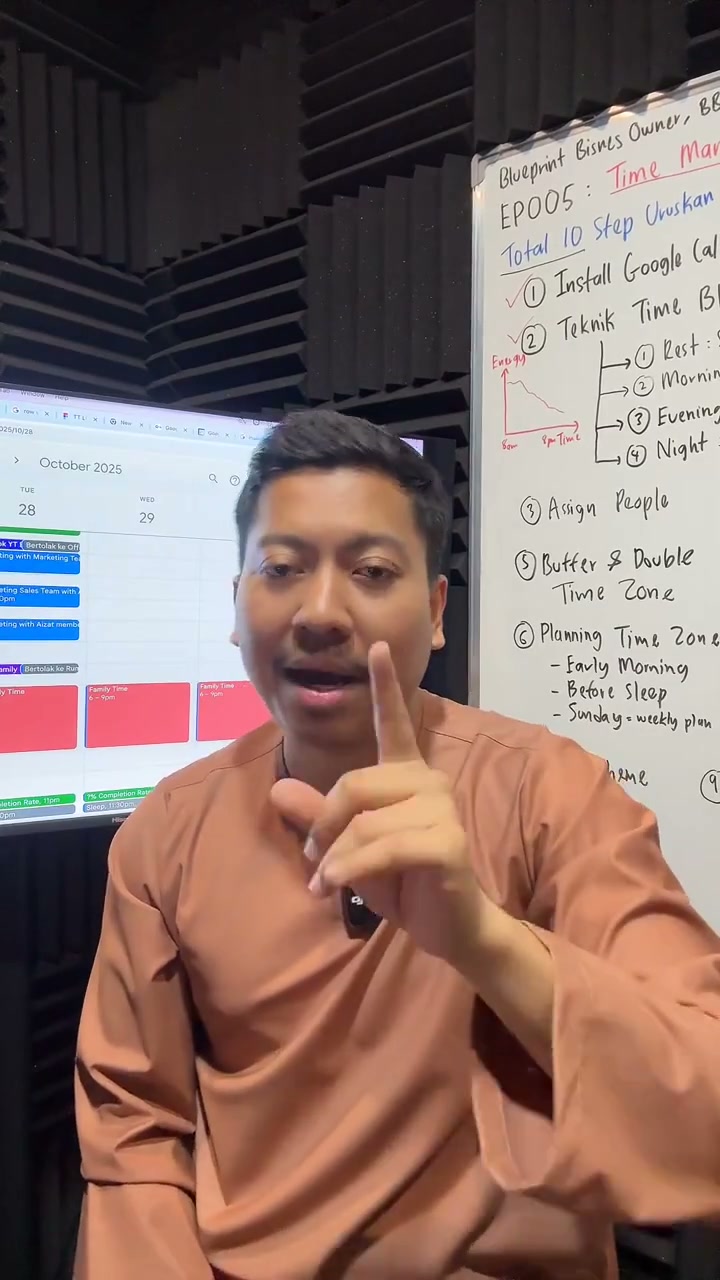Paparan rakaman pada 01:18:01