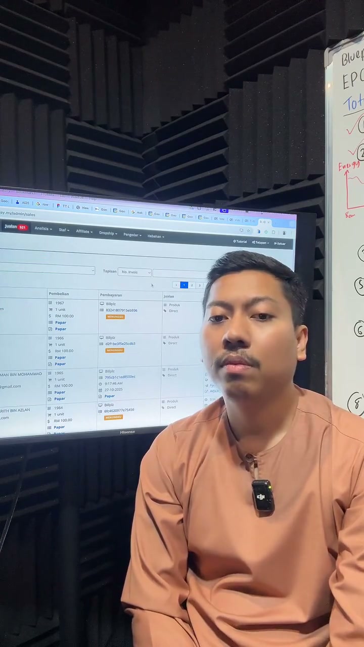 Paparan rakaman pada 01:40:17