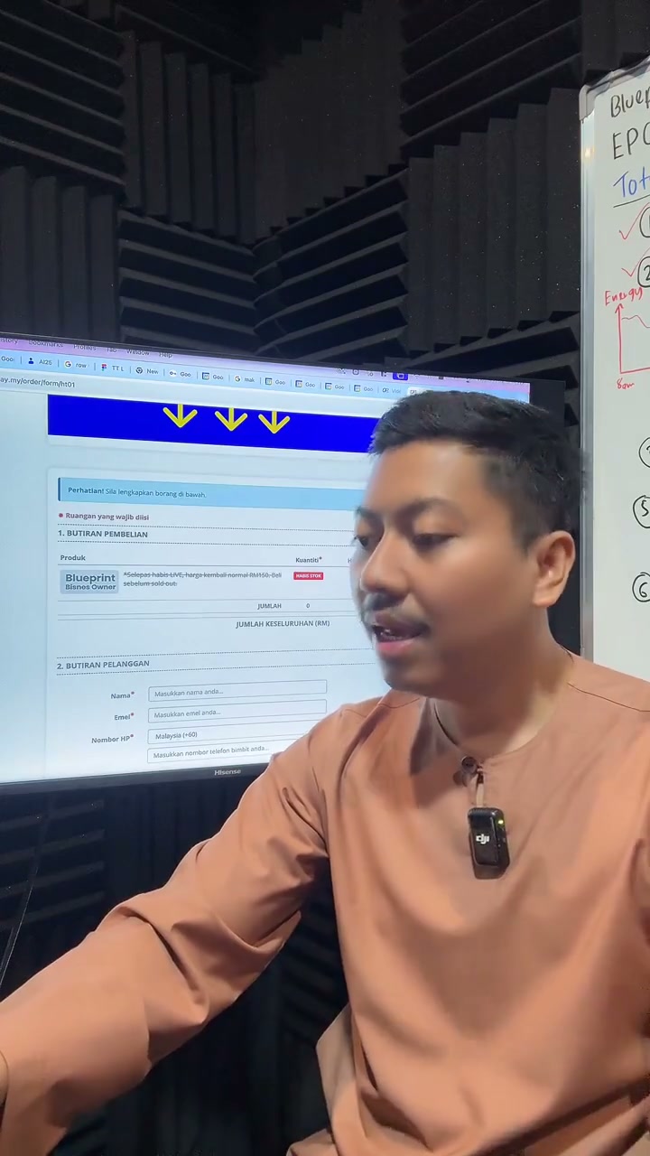 Paparan rakaman pada 01:40:50