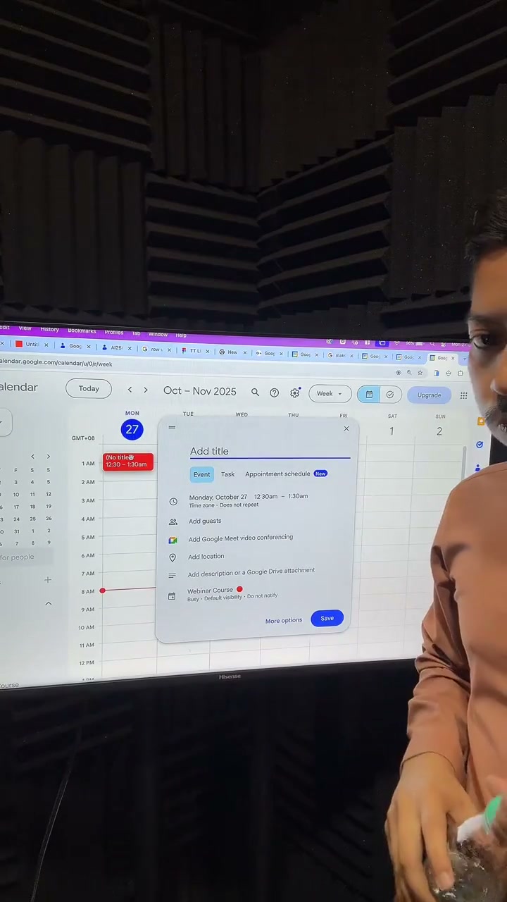 Paparan rakaman pada 00:20:40