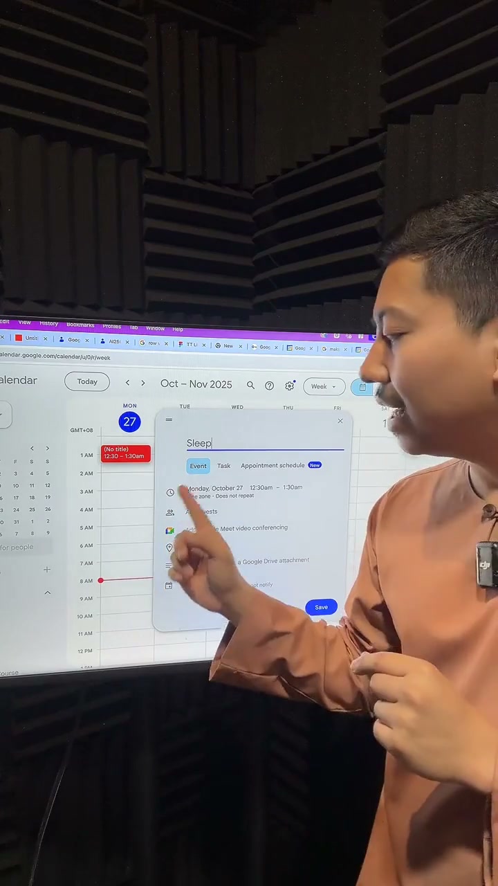 Paparan rakaman pada 00:21:13