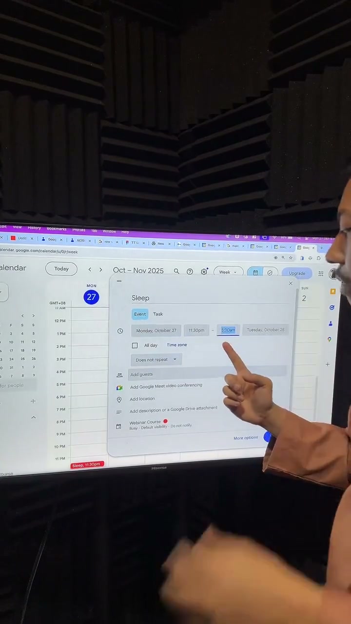 Paparan rakaman pada 00:22:19