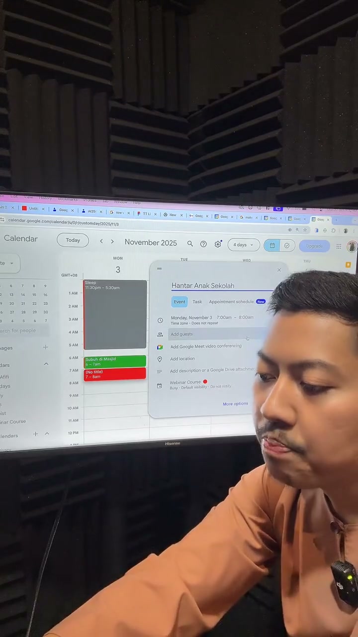 Paparan rakaman pada 00:31:19