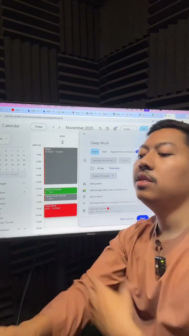 Paparan rakaman pada 00:33:19