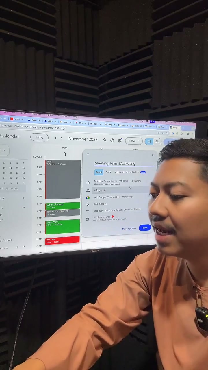 Paparan rakaman pada 00:34:34