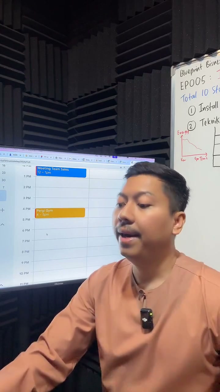 Paparan rakaman pada 00:40:11