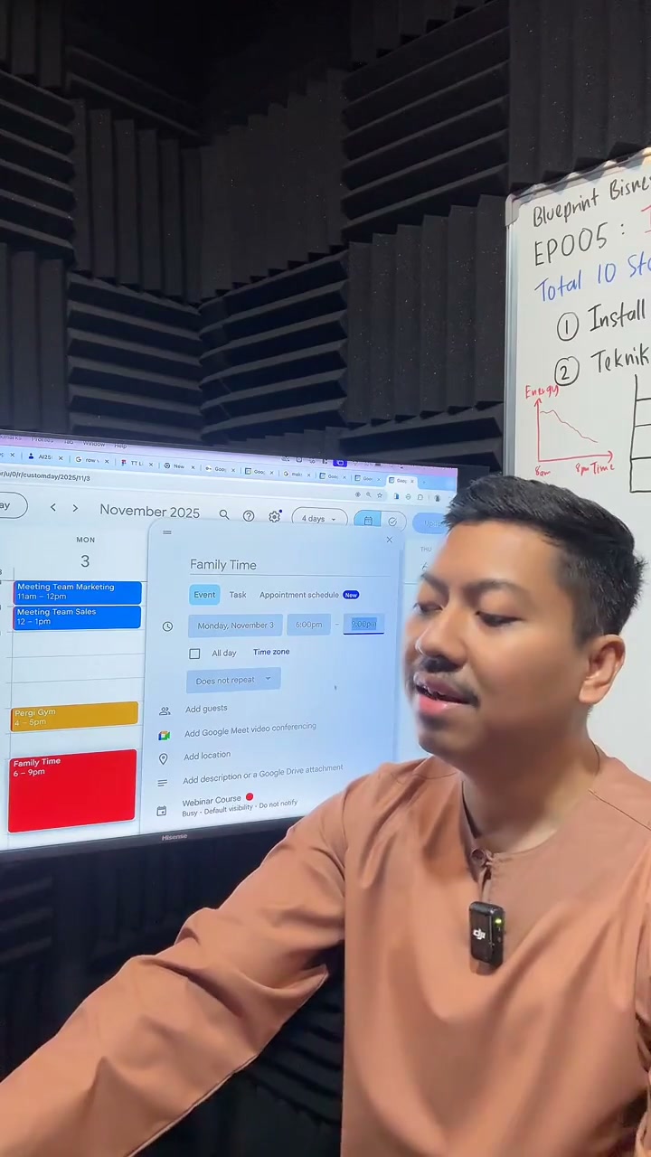 Paparan rakaman pada 00:40:56