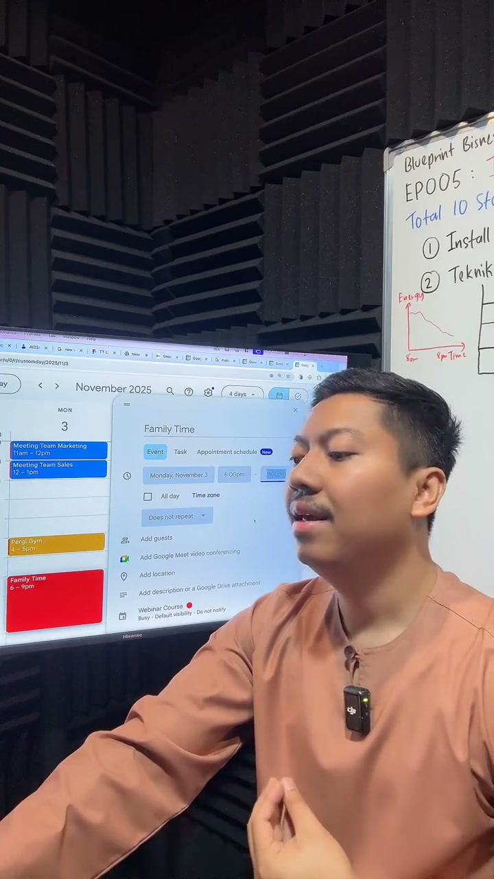 Paparan rakaman pada 00:40:59