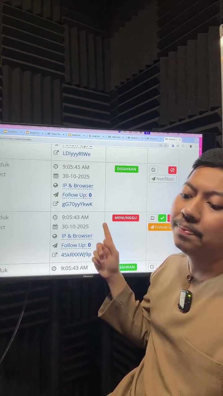 Paparan rakaman pada 01:07:01