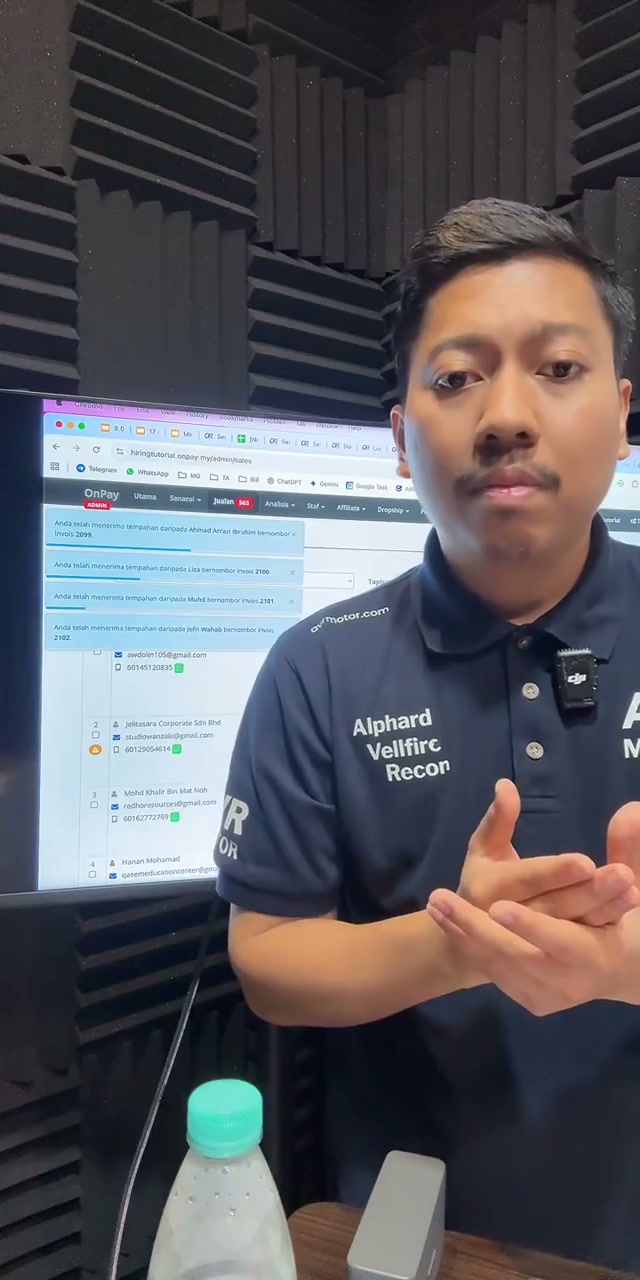 Paparan rakaman pada 00:57:54