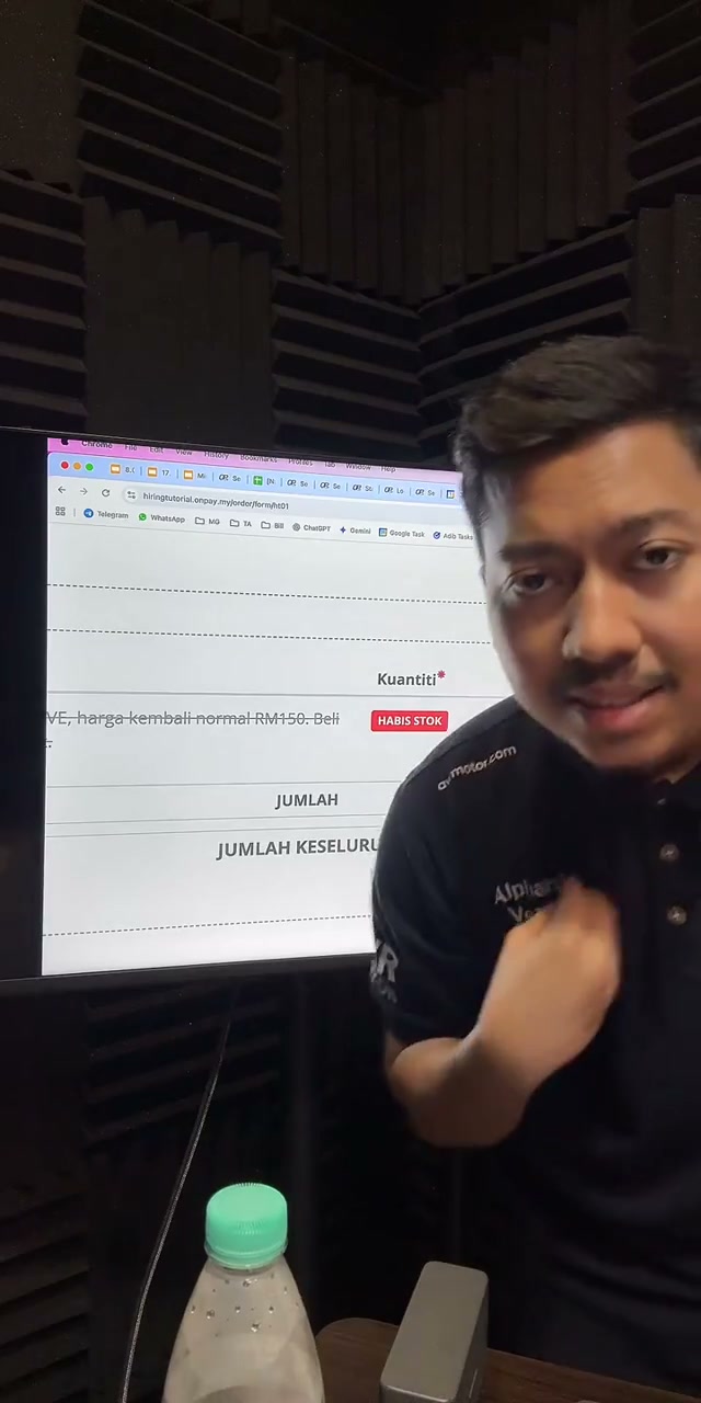 Paparan rakaman pada 00:58:27