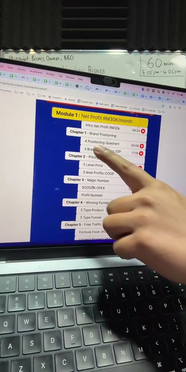 Paparan rakaman pada 00:54:57