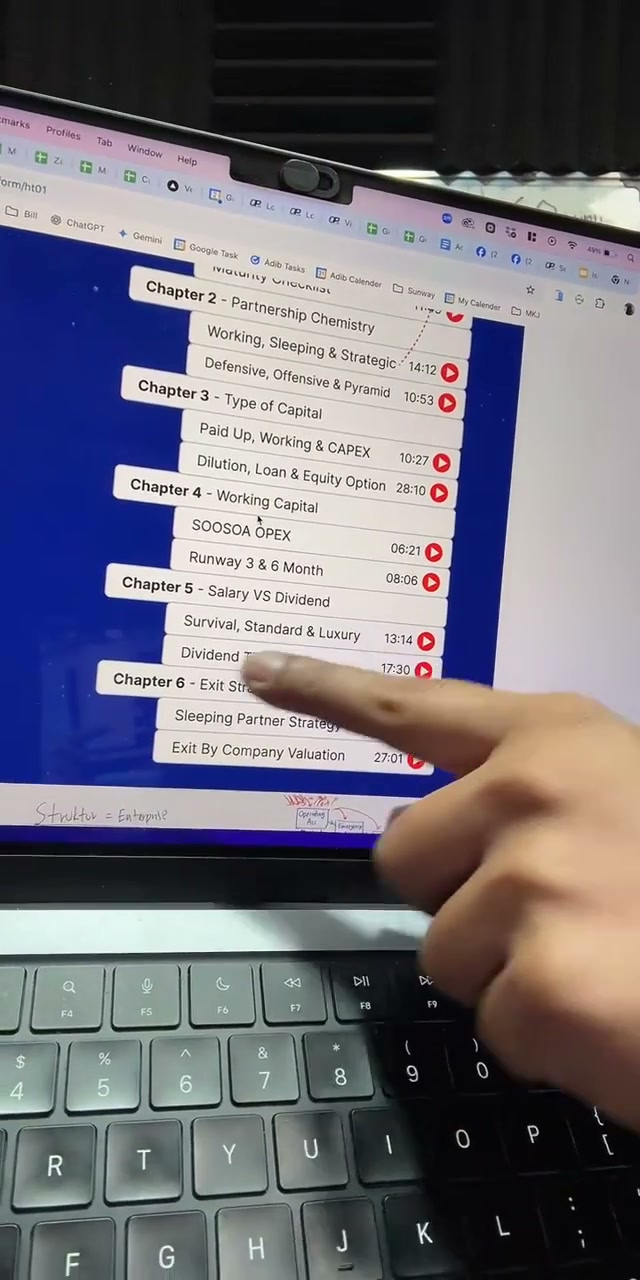 Paparan rakaman pada 00:57:48