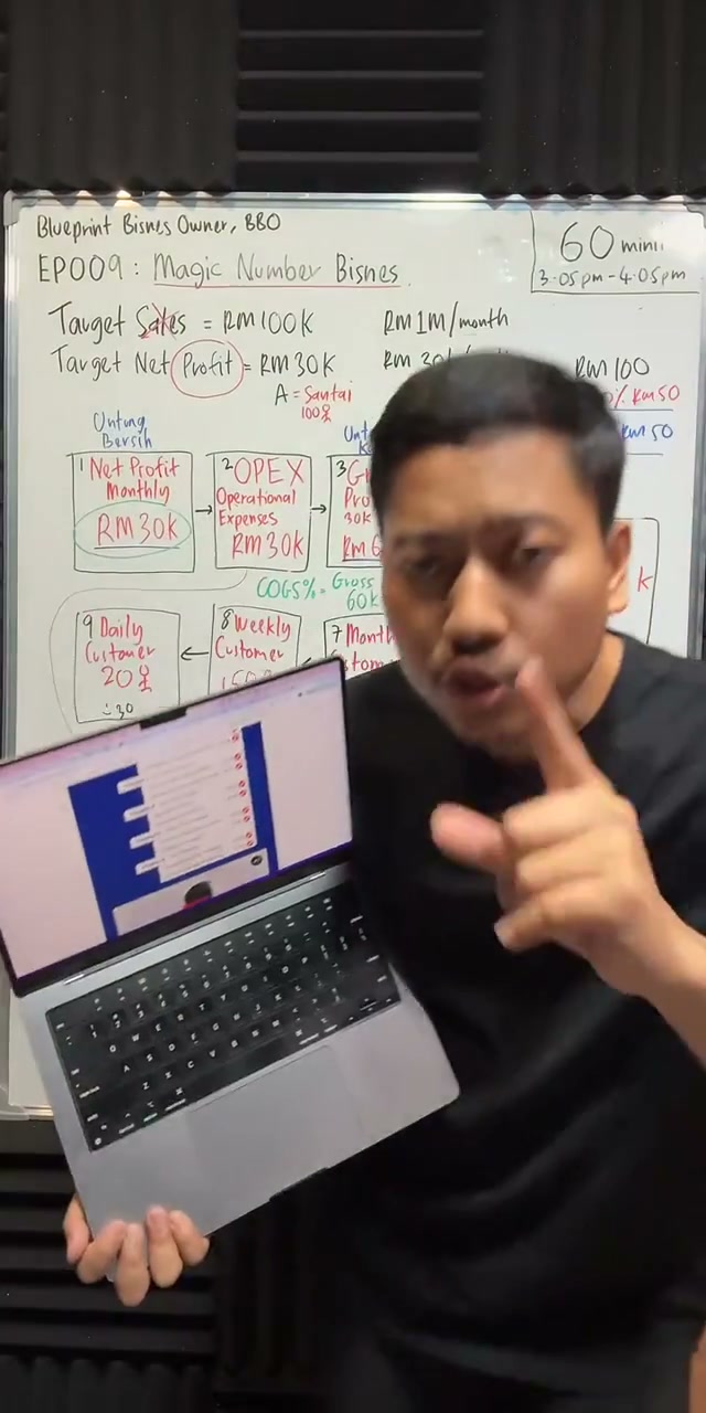 Paparan rakaman pada 00:58:30