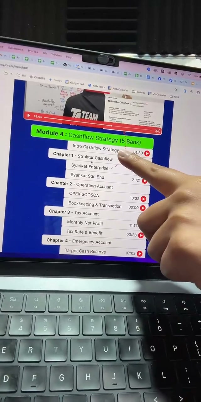 Paparan rakaman pada 00:58:51